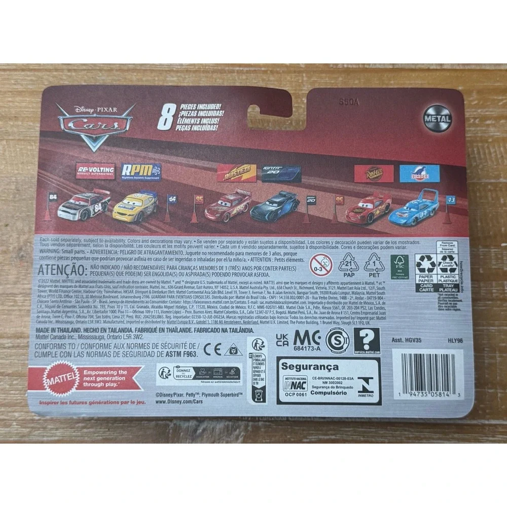 DISNEY PIXAR CARS ACCESSORY FABULOUS LIGHTNING MCQUEEN CRUZ‎ 2023 2 PACK
